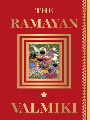 cover image of The Ramayan of Valmiki (Volume 1) (Deluxe Hardbound Edition)